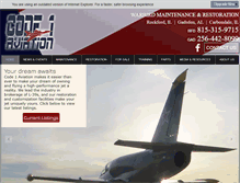 Tablet Screenshot of code1aviation.com